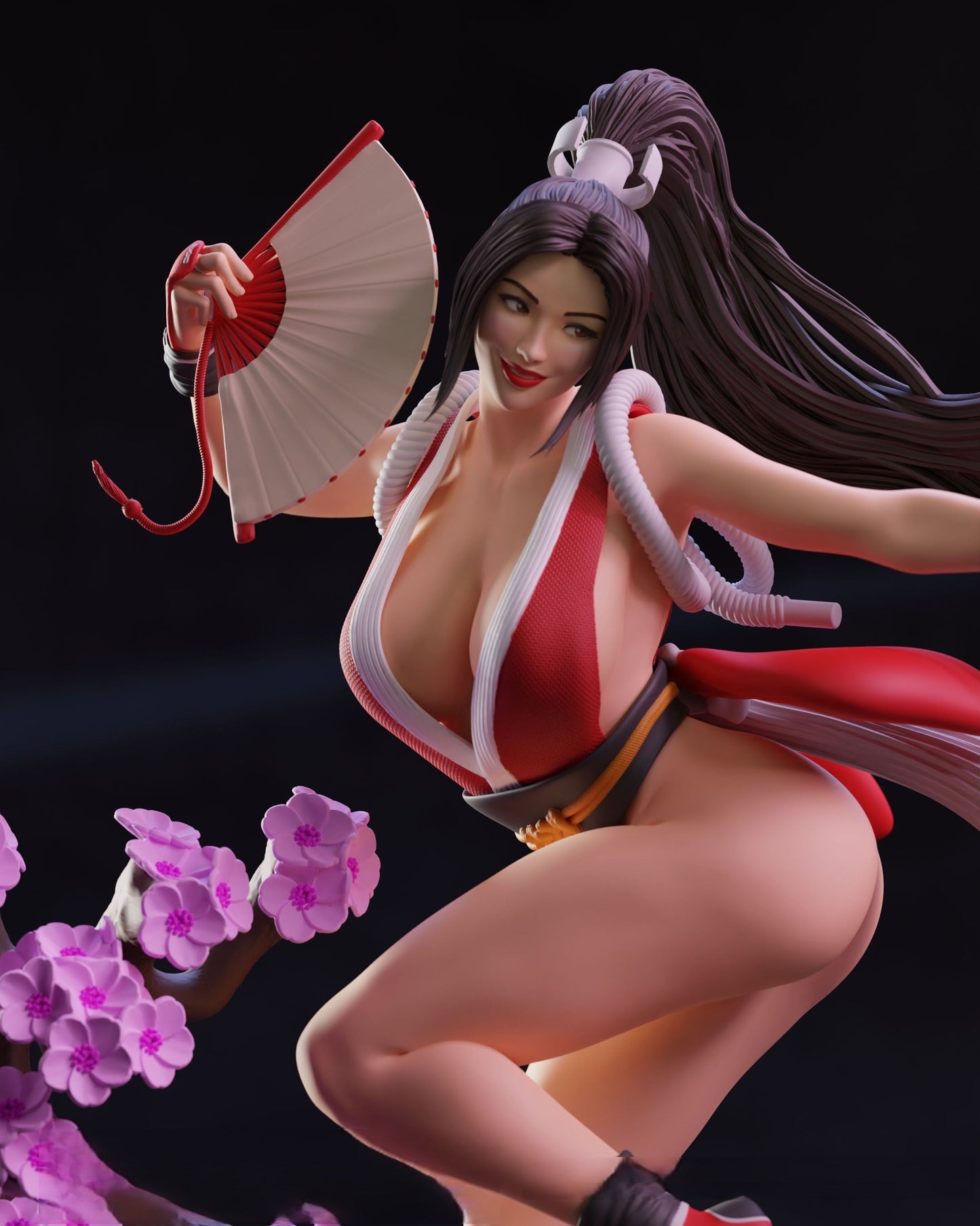 Mai Shiranui - The King of Fighters - STL 3D Print Files