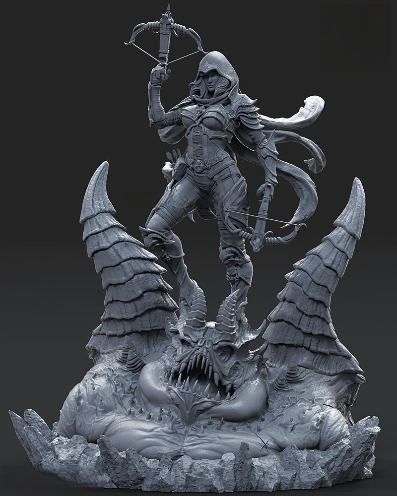 Demon Hunter - Diablo - STL 3D Print Files