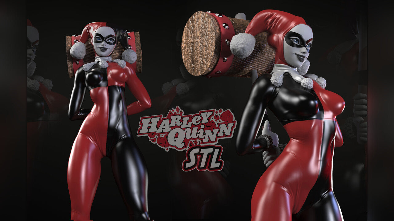 Harley Quinn Classic NSFW - STL 3D Print Files