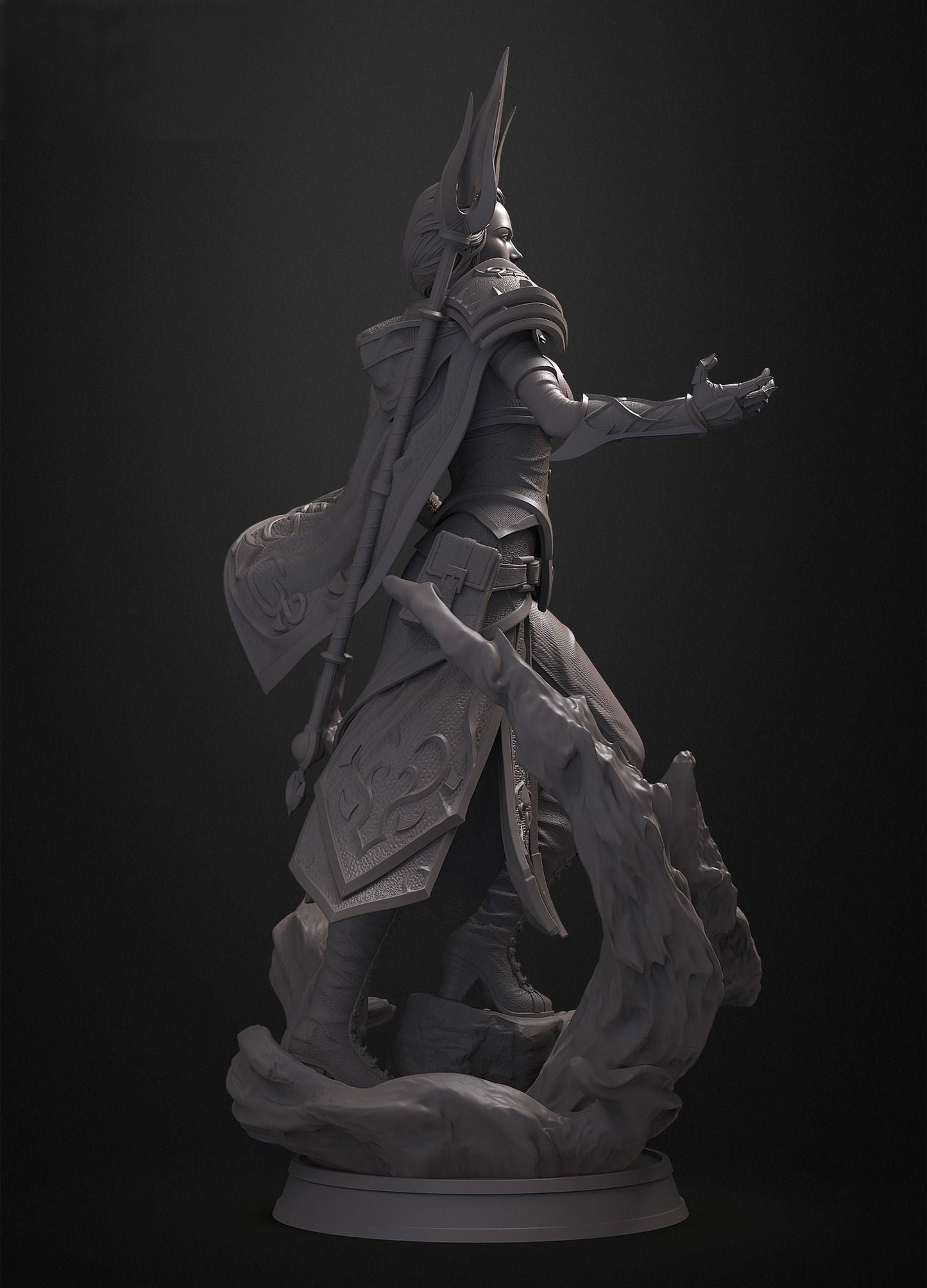 Jaina Proudmoore - World of Warcraft - STL 3D Print Files