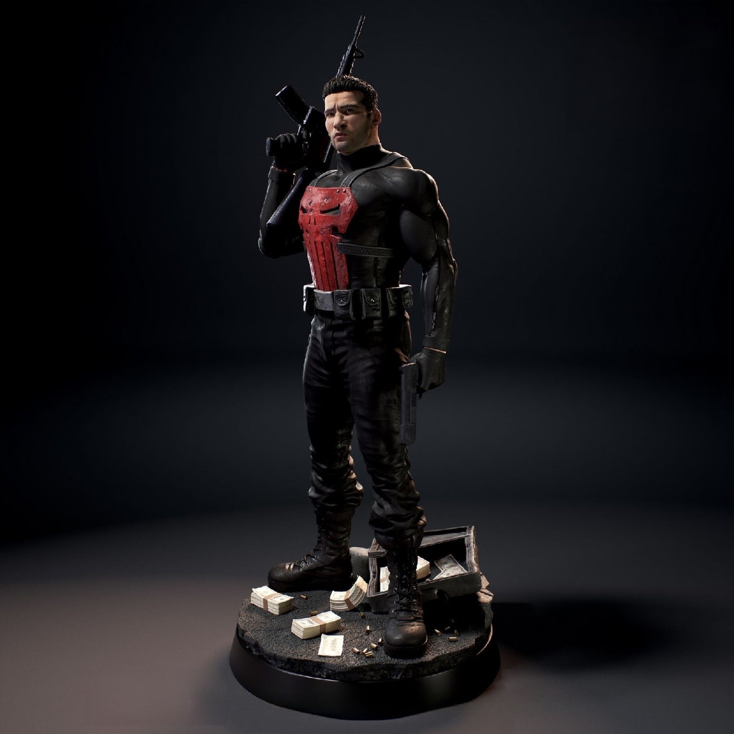 The Punisher - Marvel Comics  - STL 3D Print Files