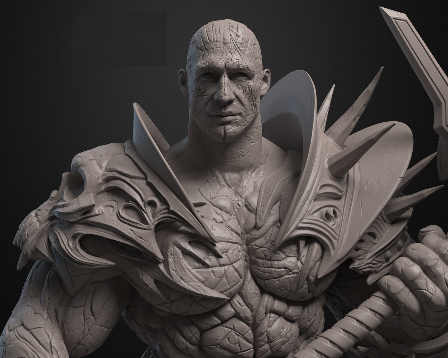 Bolvar Fordragon The Lich King - World of Warcraft - STL 3D Print Files