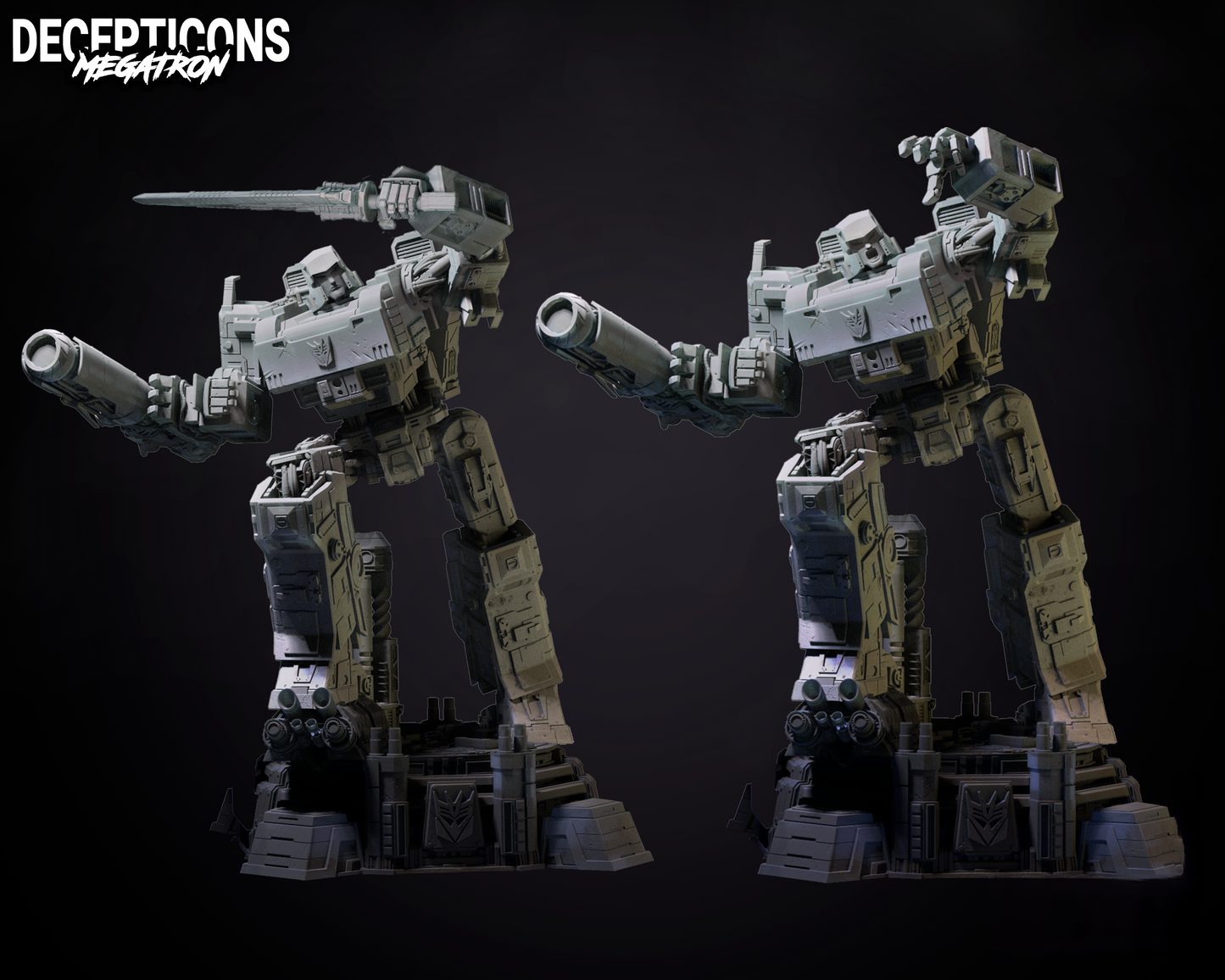 Megatron - Transformers - STL 3D Print Files