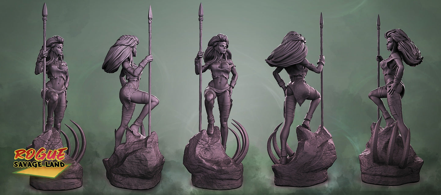 1381 Rogue - Savage Lands - X-men - STL 3D Print Files