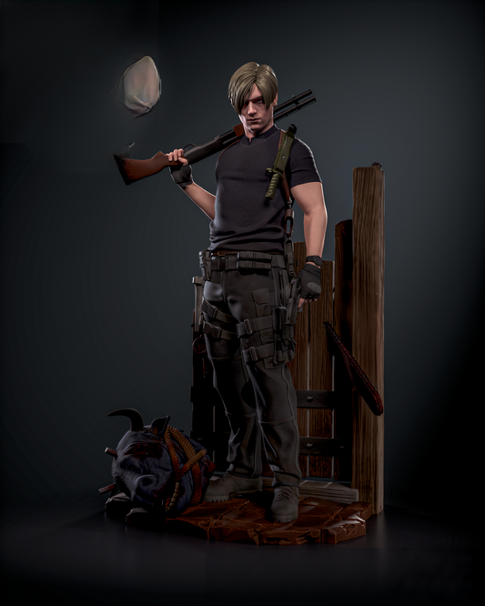 Leon Scott Kennedy - Resident Evil - STL 3D Print Files