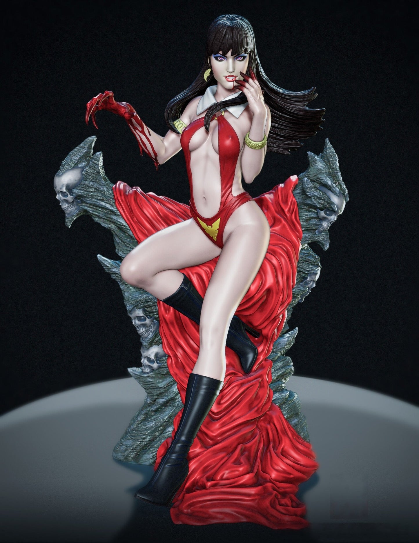 1371 Vampirella  - STL 3D Print Files