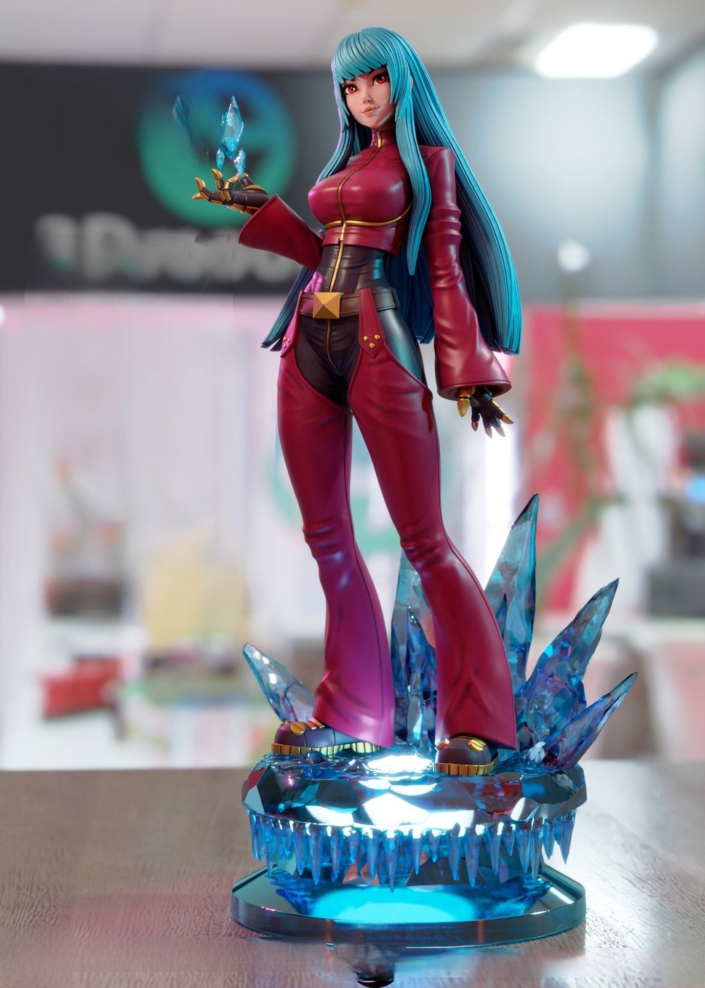 Kula Diamond - King of Fighters - STL 3D Print Files