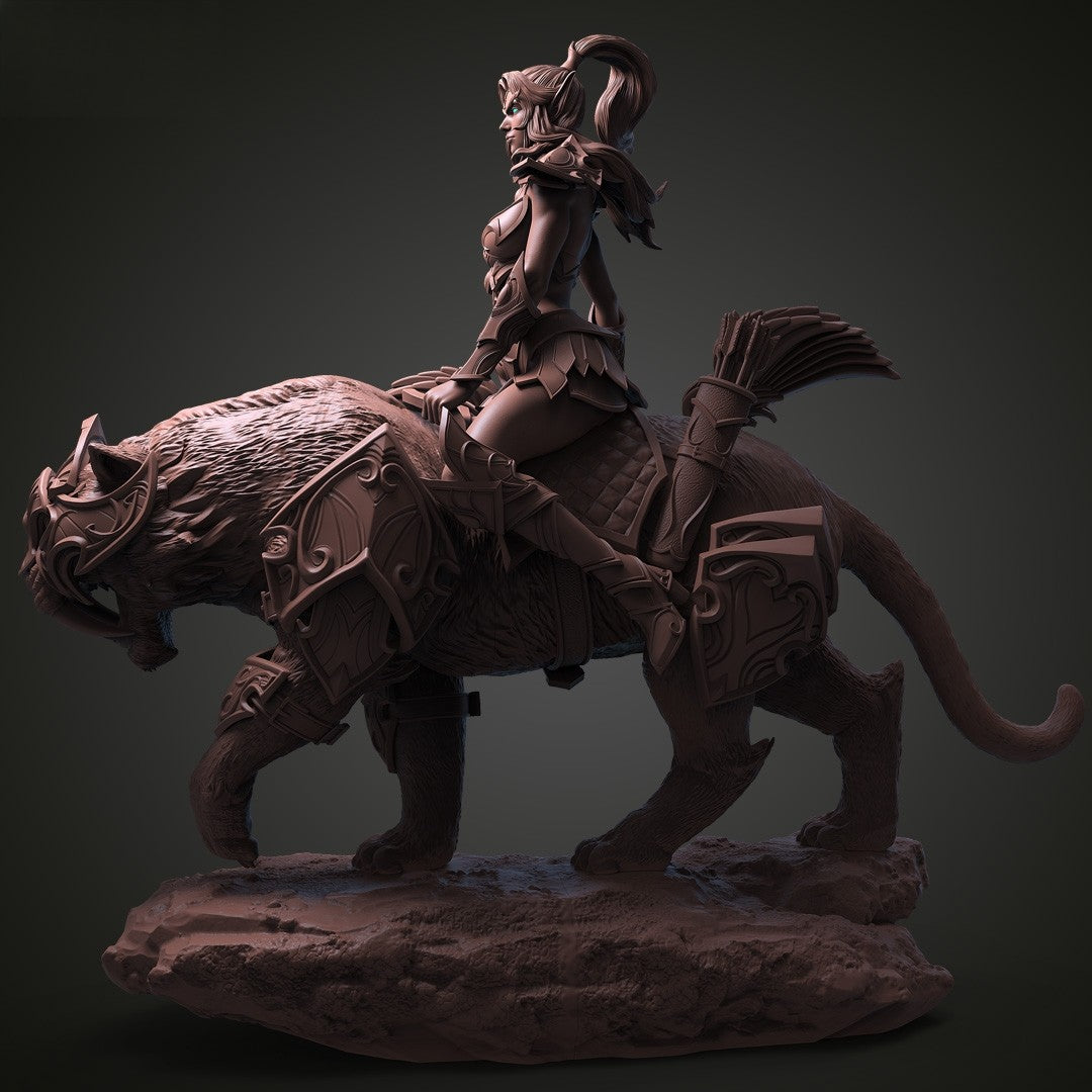 Tyrande and Ashalah - World of Warcraft - STL 3D Print Files