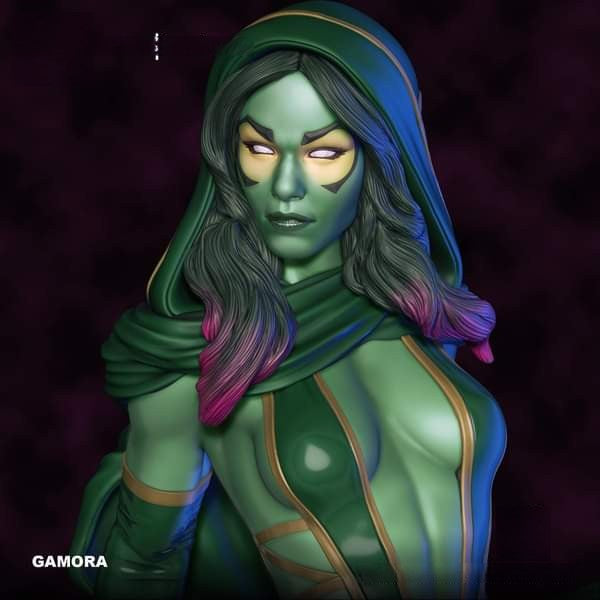 Gamora NSFW - Guardians of the Galaxy - STL 3D Print Files