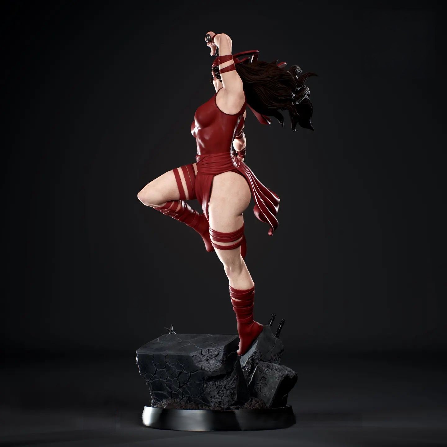 1510 Elektra - Marvel Comics - STL 3D Print Files