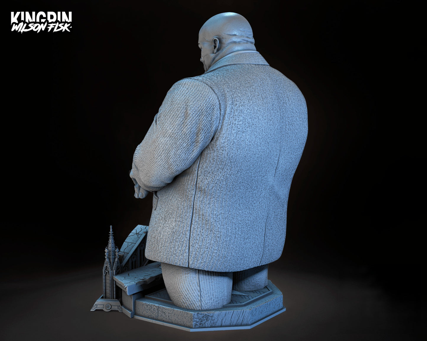 Kingpin Sculpture & Bust - Marvel Comics - STL 3D Print Files