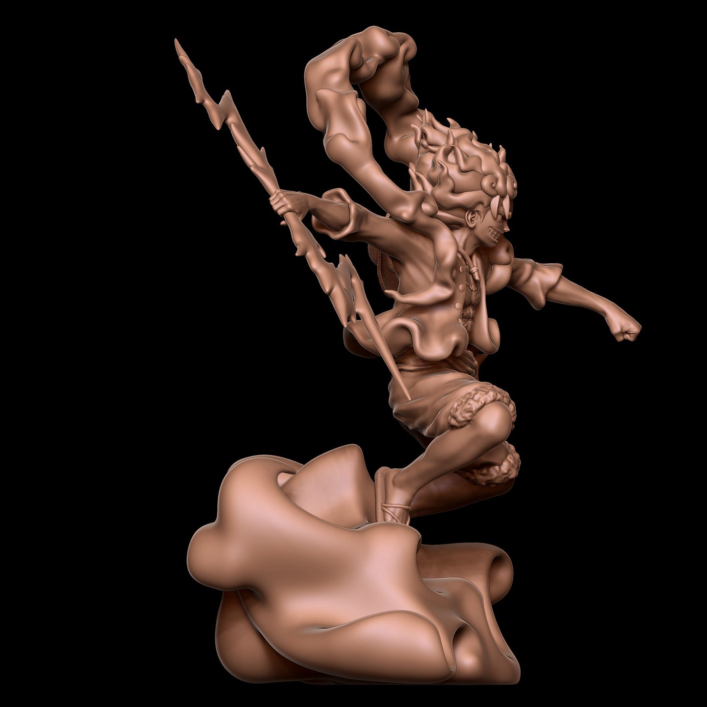 1589 Luffy Gear 5 - One Piece - STL 3D Print Files