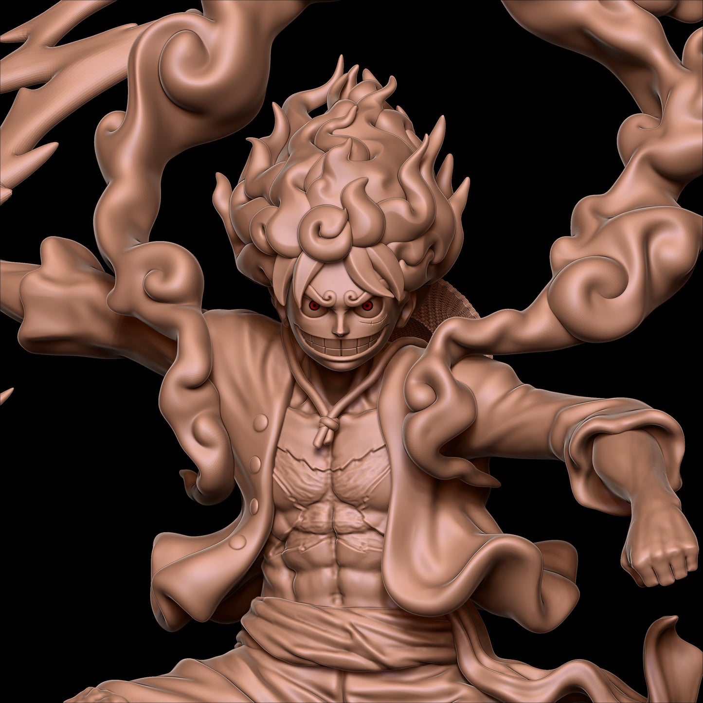 1589 Luffy Gear 5 - One Piece - STL 3D Print Files