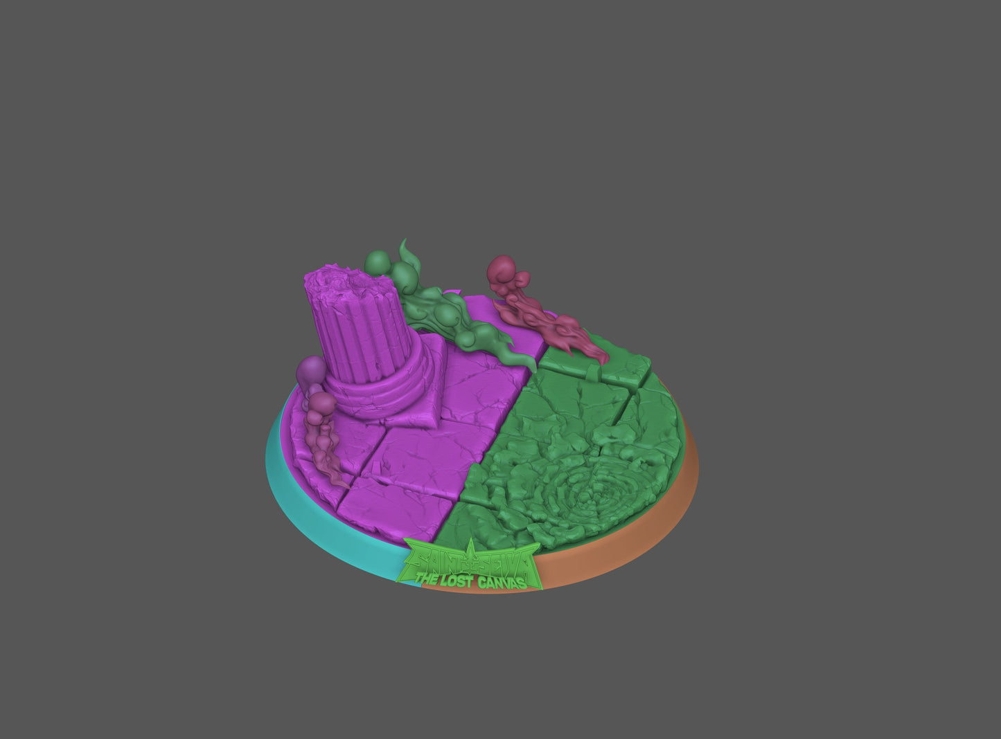 Asgard - Saint Seiya CDZ Lost Canvas - STL 3D Print Files