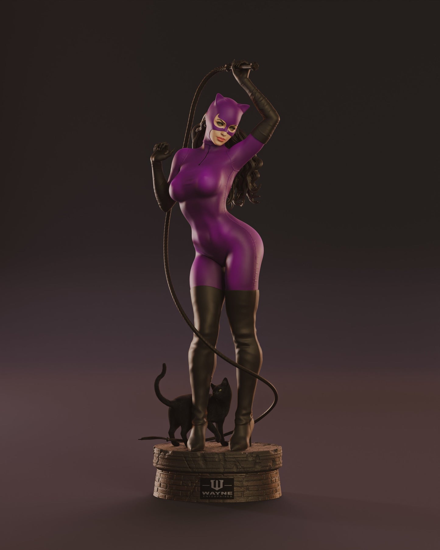 1593 Catwoman - DC Comics - STL 3D Print Files