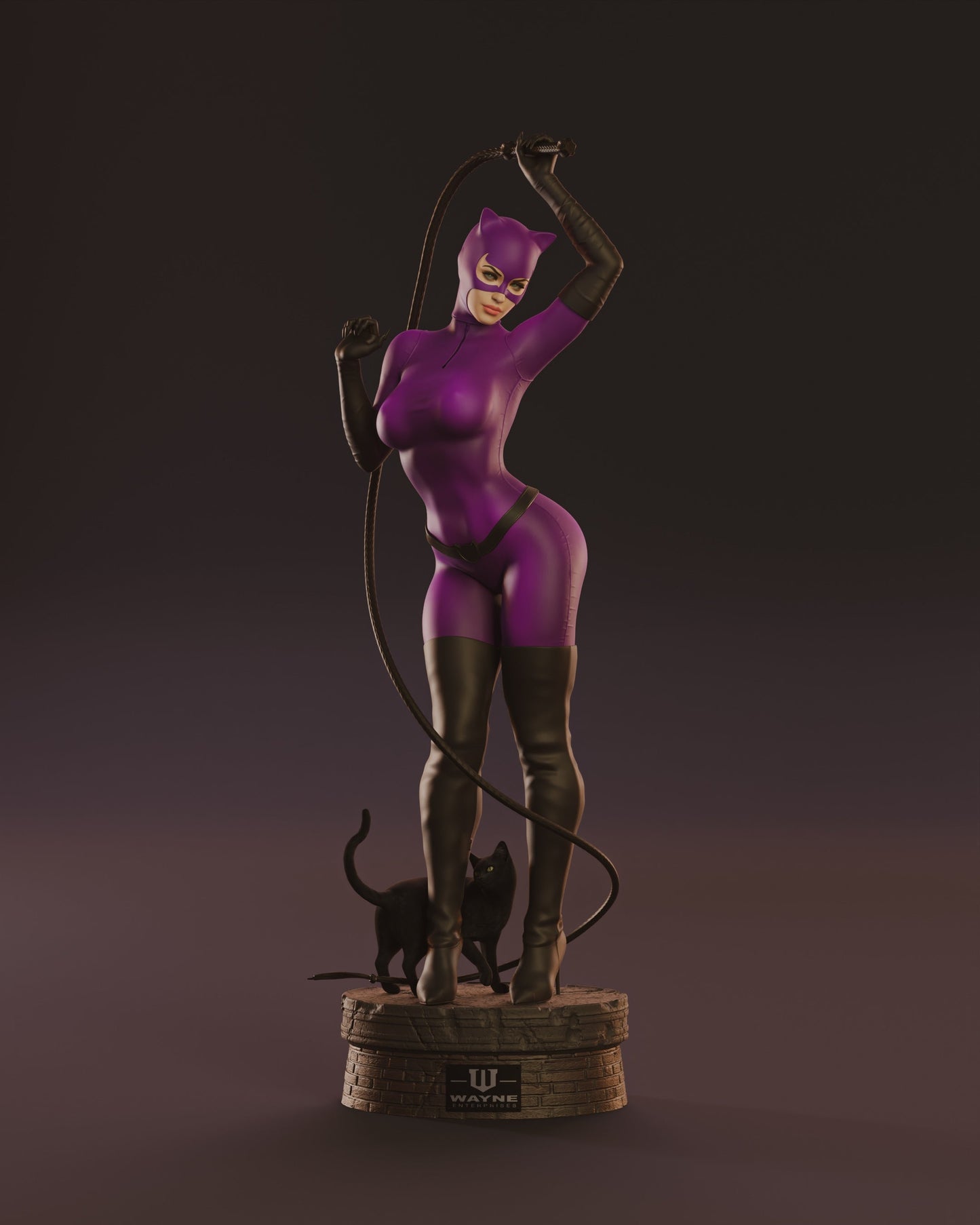 1593 Catwoman - DC Comics - STL 3D Print Files