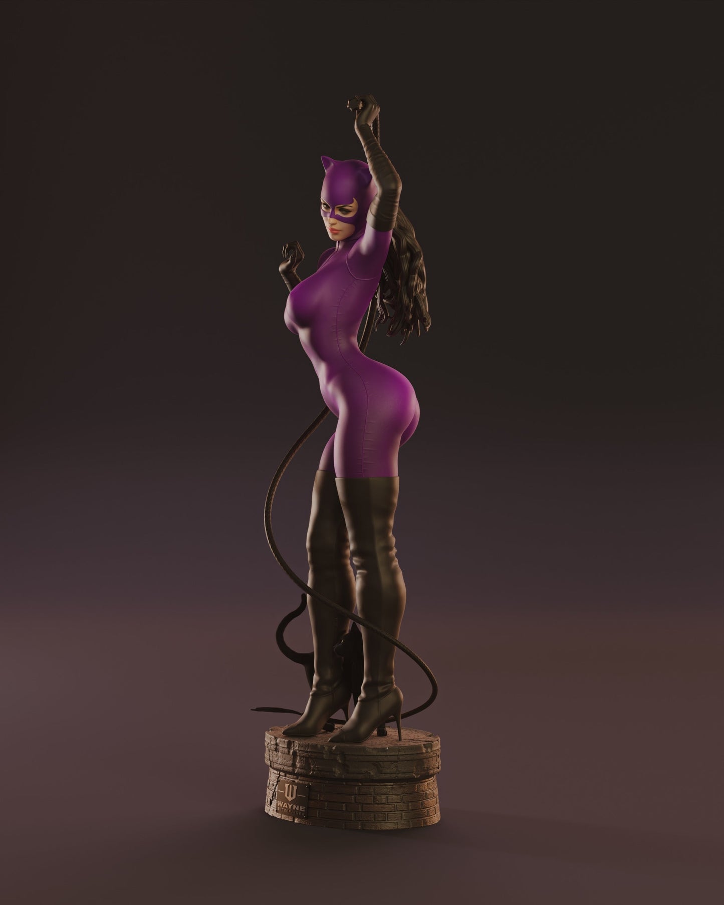 1593 Catwoman - DC Comics - STL 3D Print Files