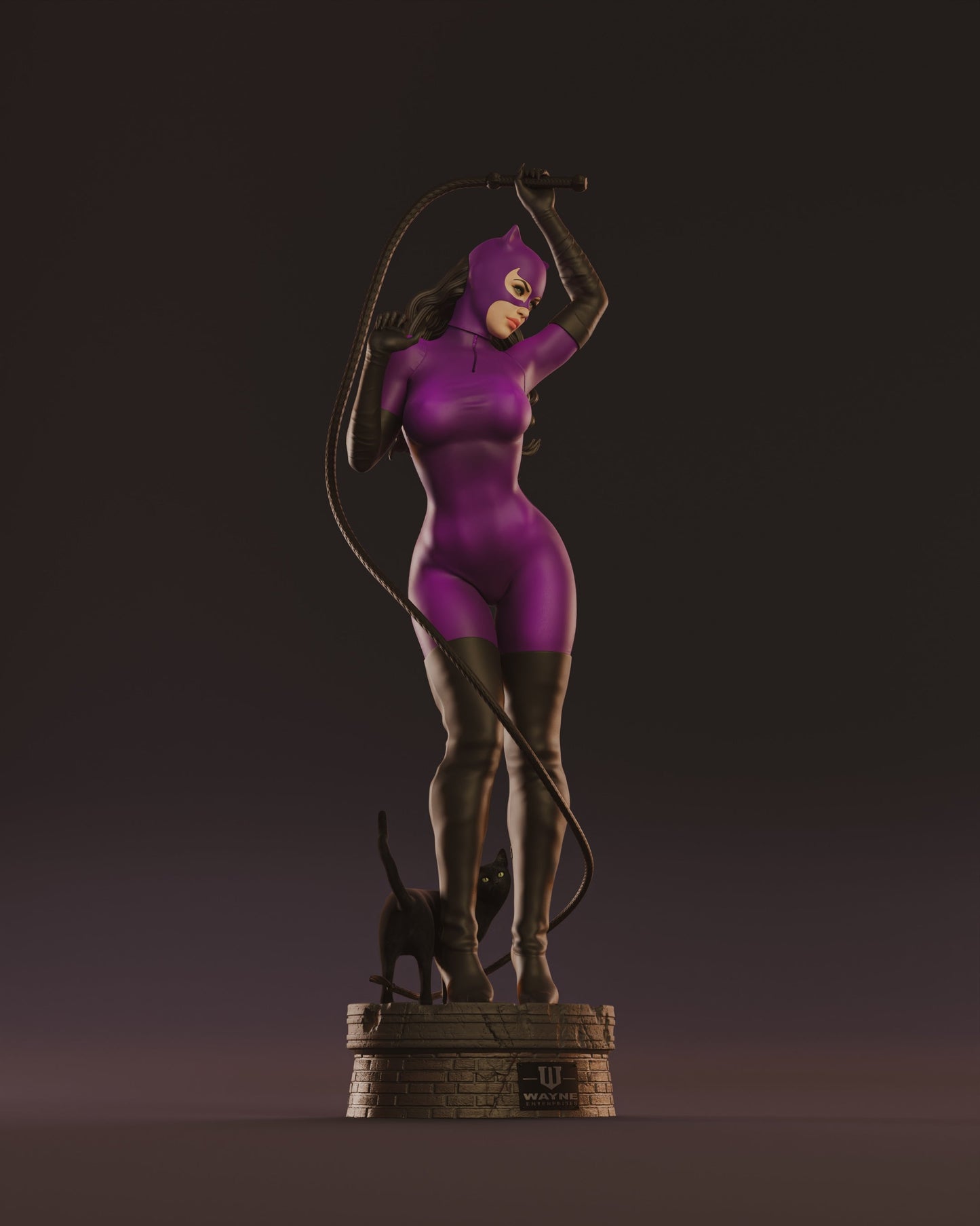 1593 Catwoman - DC Comics - STL 3D Print Files