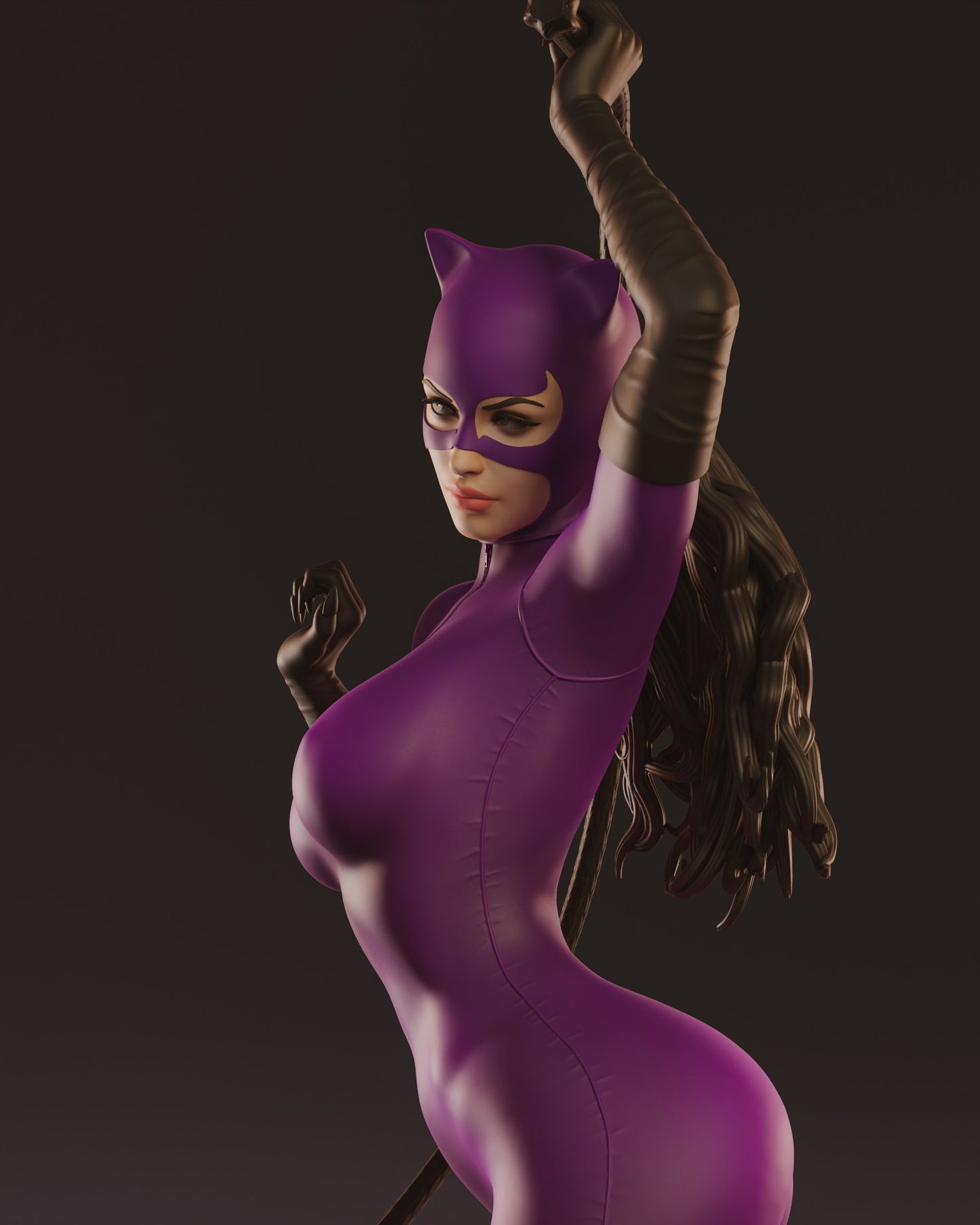 1593 Catwoman - DC Comics - STL 3D Print Files