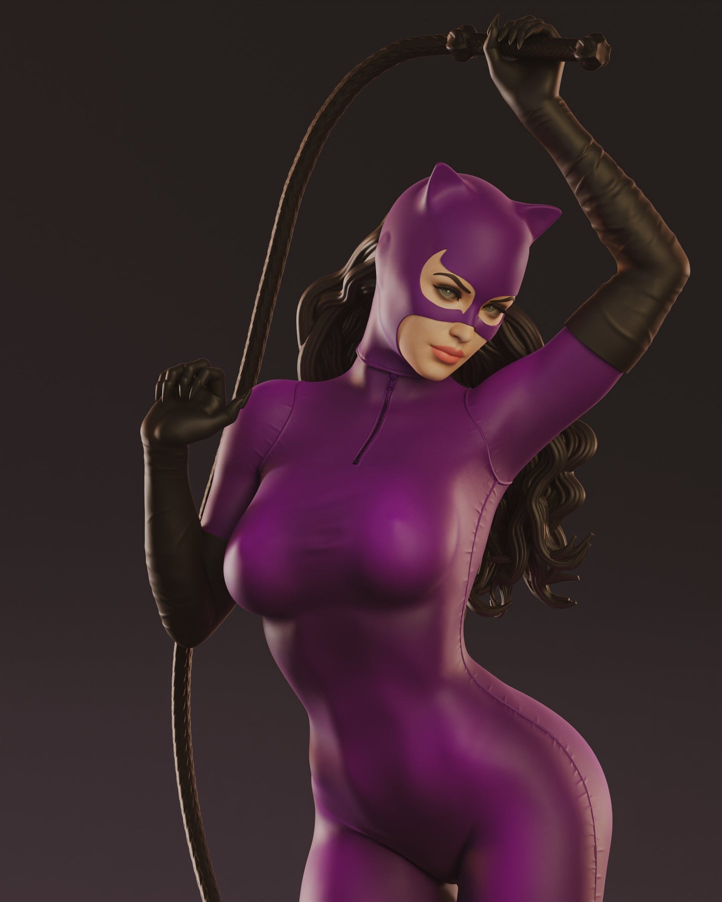 1593 Catwoman - DC Comics - STL 3D Print Files