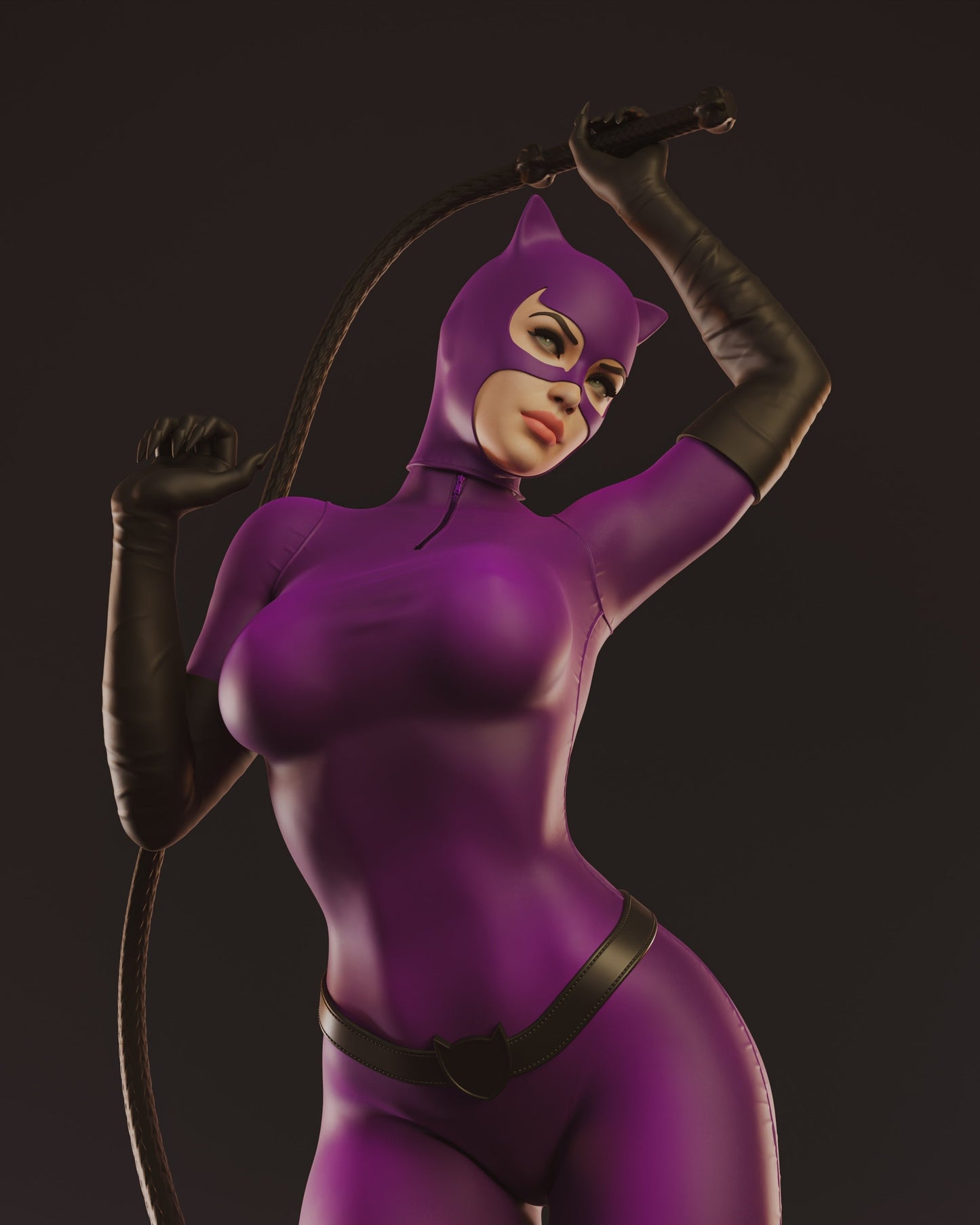 1593 Catwoman - DC Comics - STL 3D Print Files