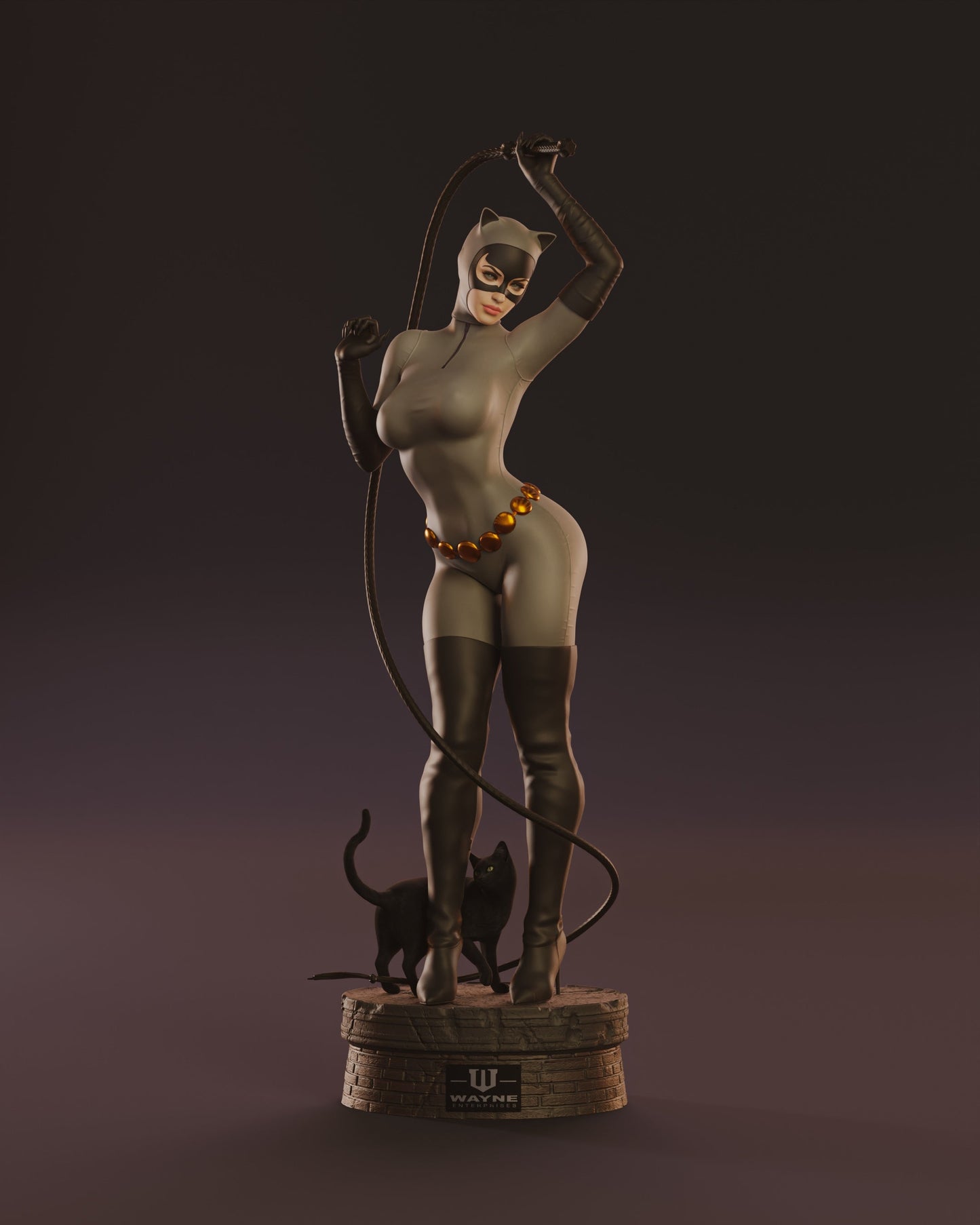 1593 Catwoman - DC Comics - STL 3D Print Files