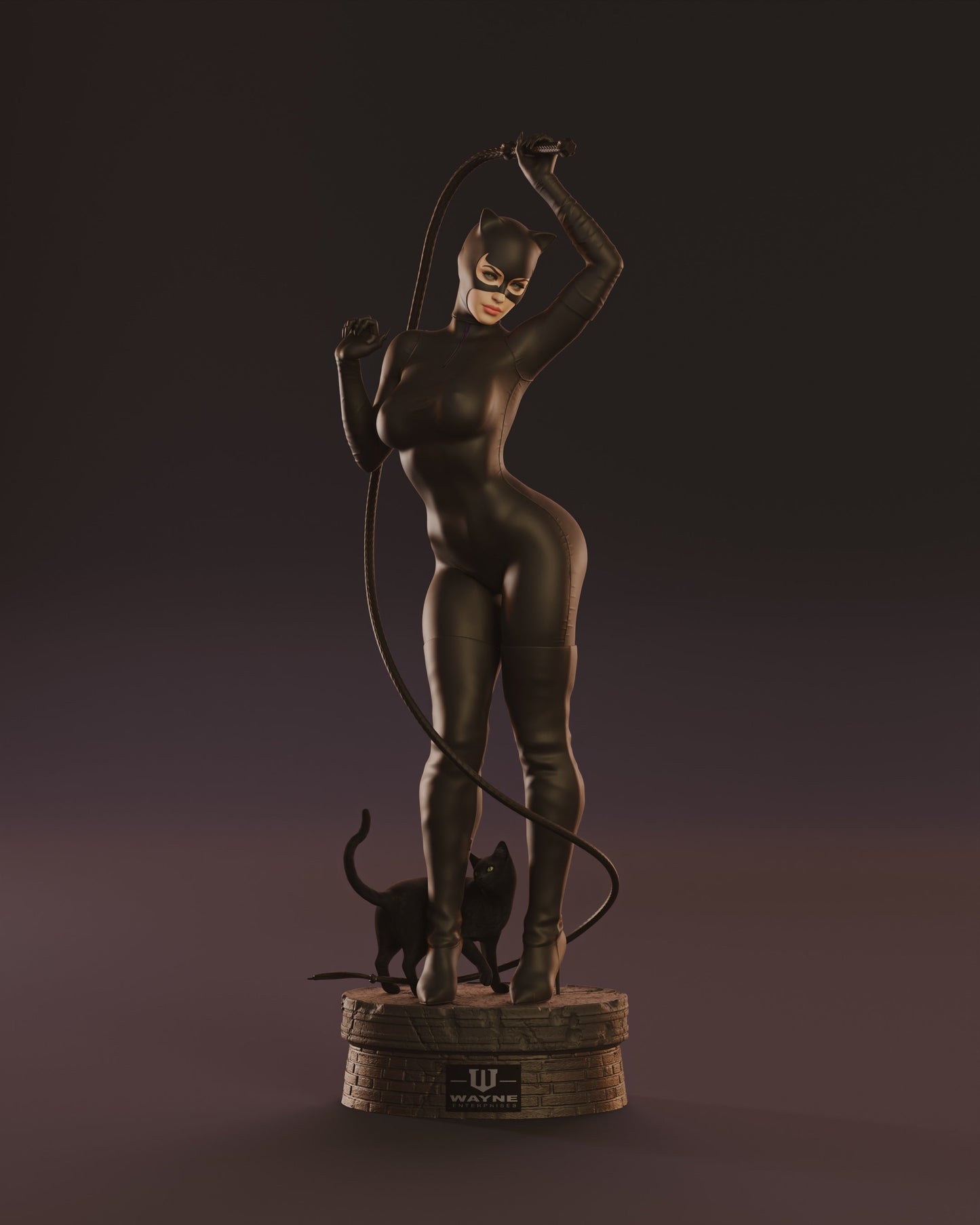 1593 Catwoman - DC Comics - STL 3D Print Files