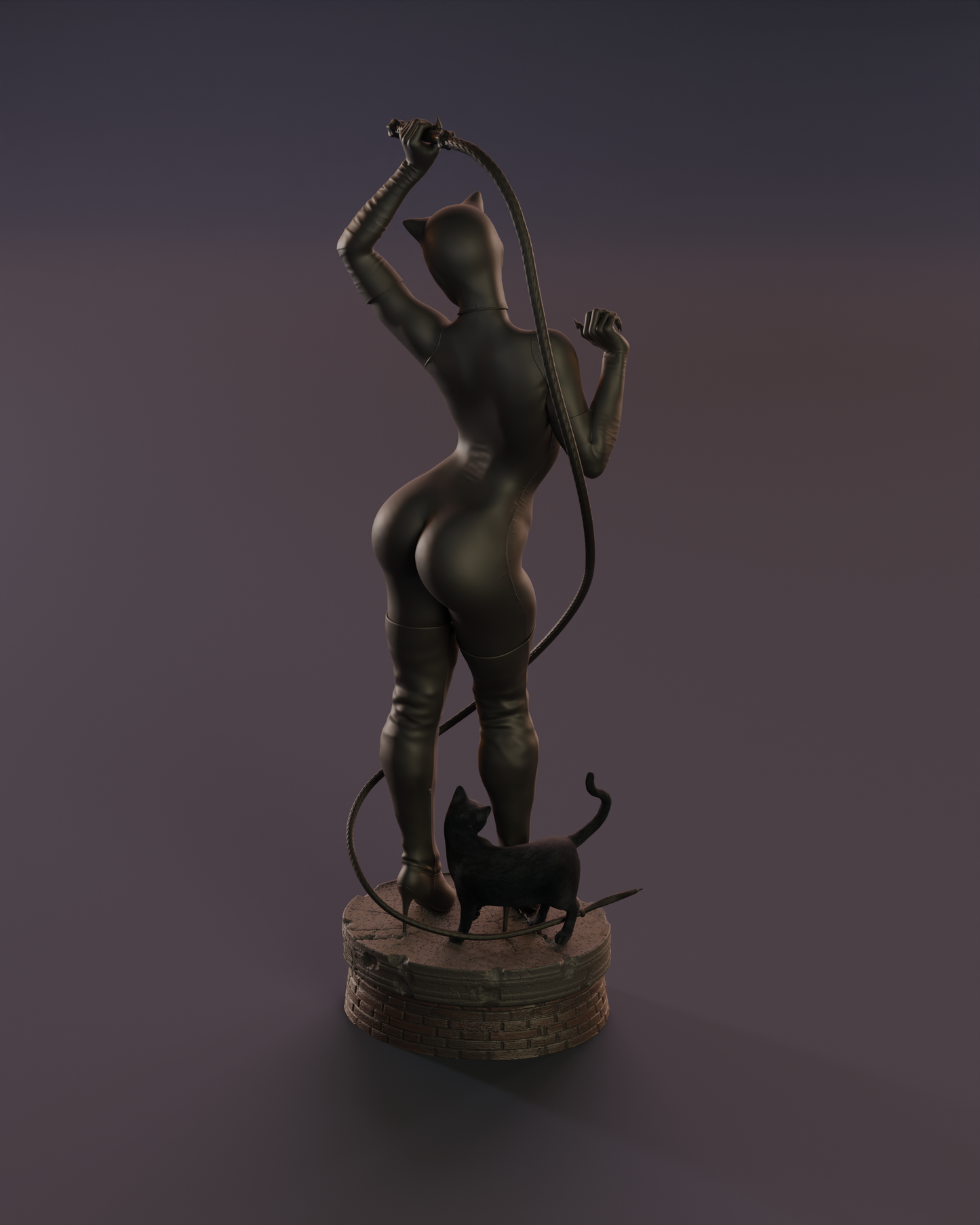 1593 Catwoman - DC Comics - STL 3D Print Files