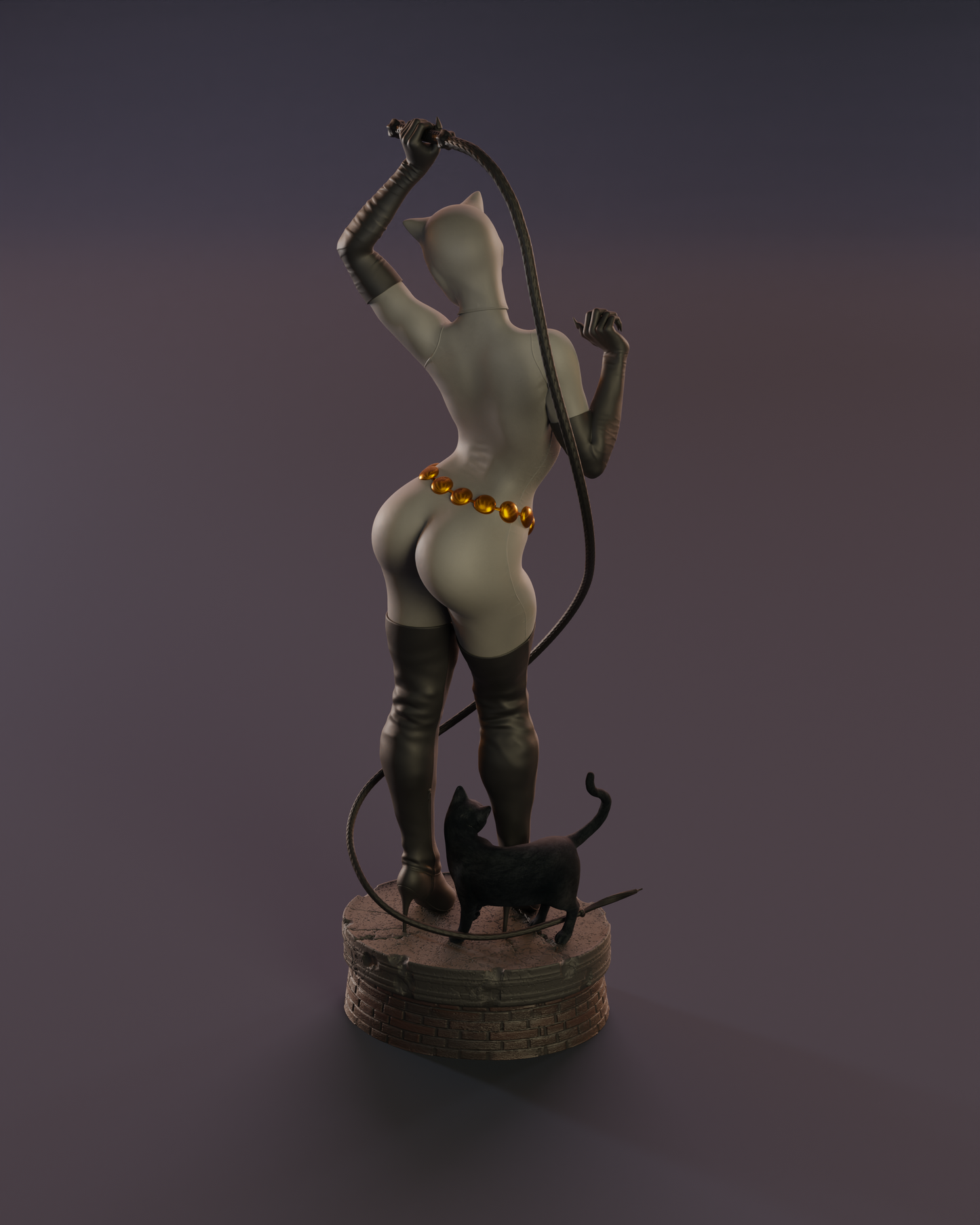 1593 Catwoman - DC Comics - STL 3D Print Files