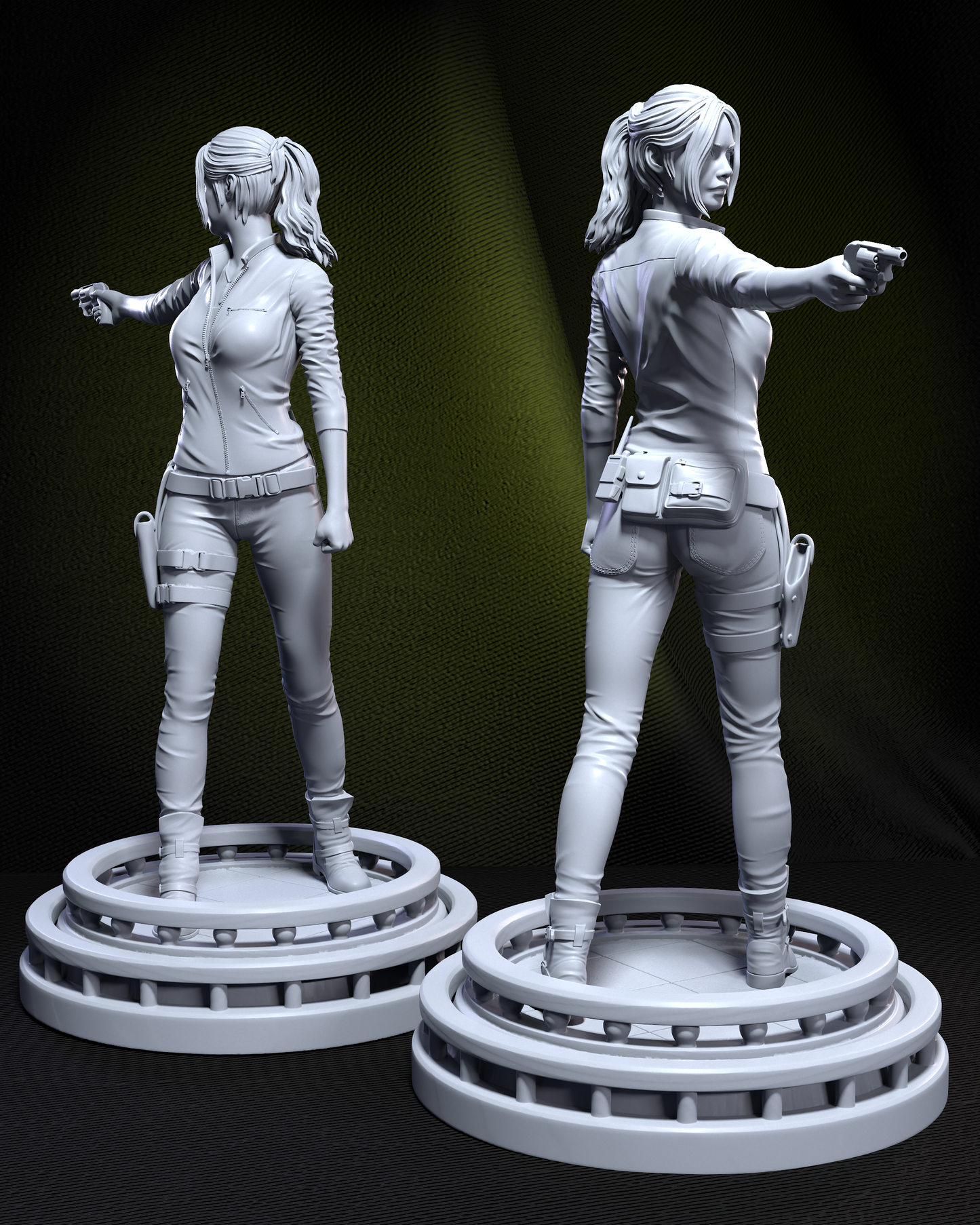 Claire Redfield - Resident Evil - STL 3D Print Files