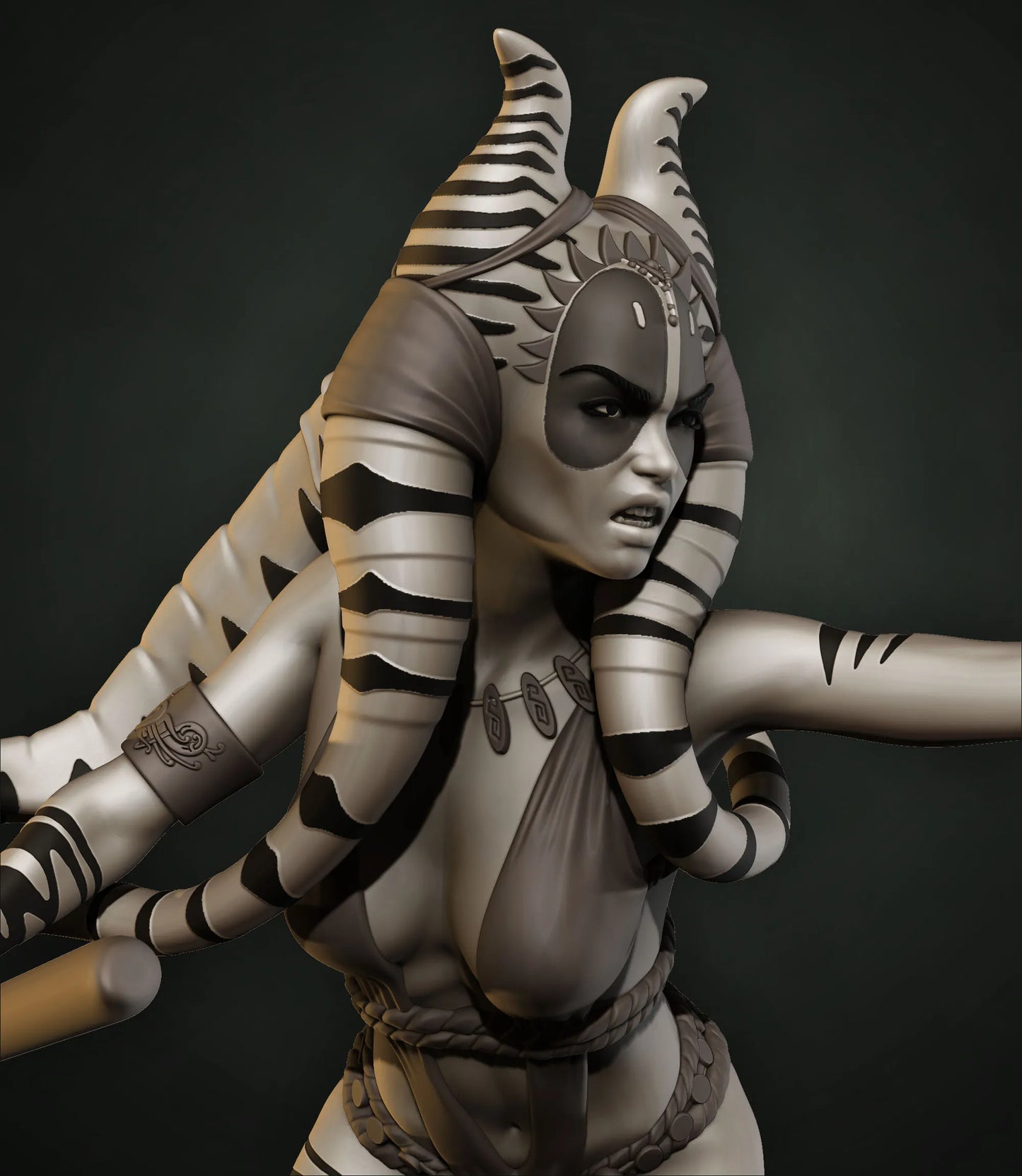 Shaak Ti NSFW - Star Wars - STL 3D Print Files