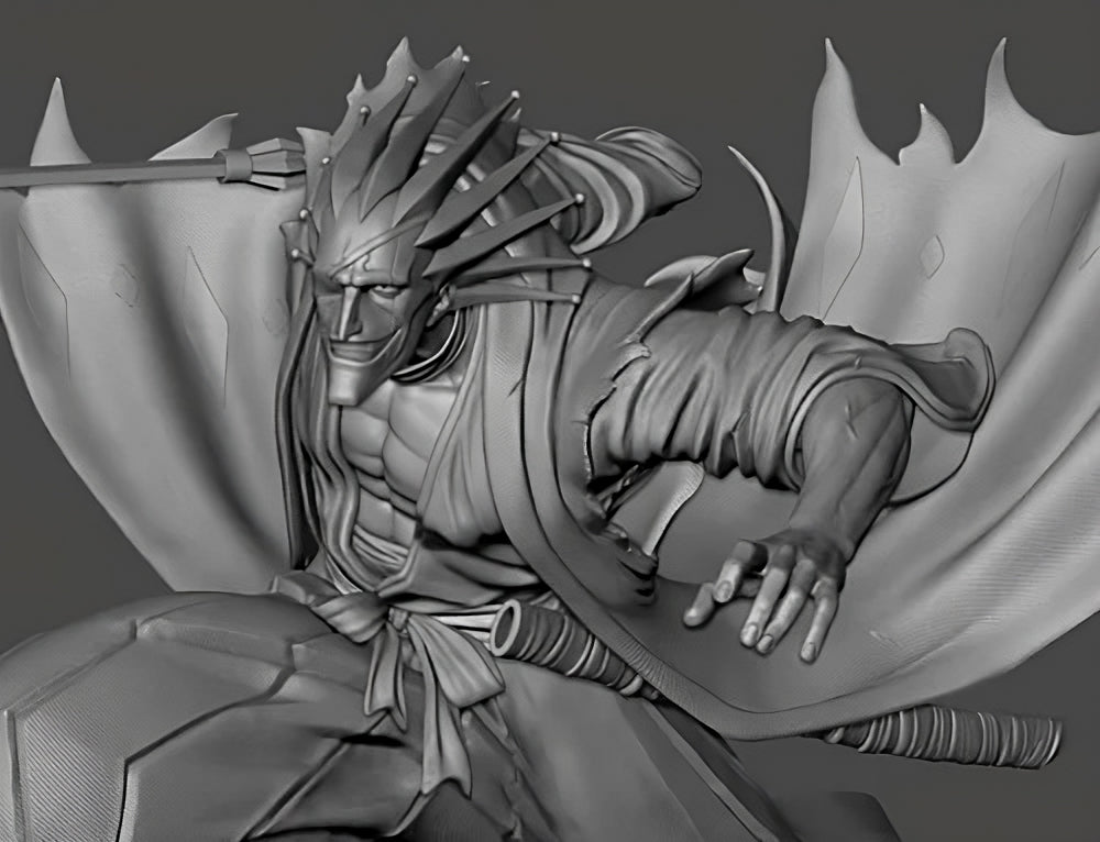 Zaraki Kenpachi - Bleach - STL 3D Print Files