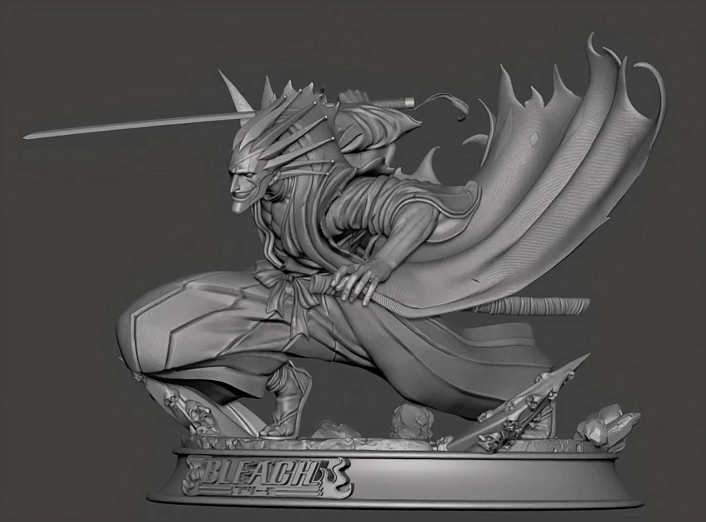 Zaraki Kenpachi - Bleach - STL 3D Print Files