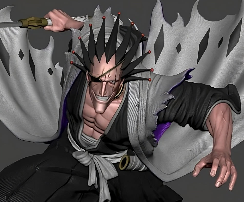 Zaraki Kenpachi - Bleach - STL 3D Print Files