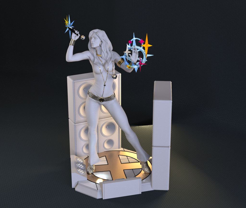 1494 Dazzler - X-Men - STL 3D Print Files