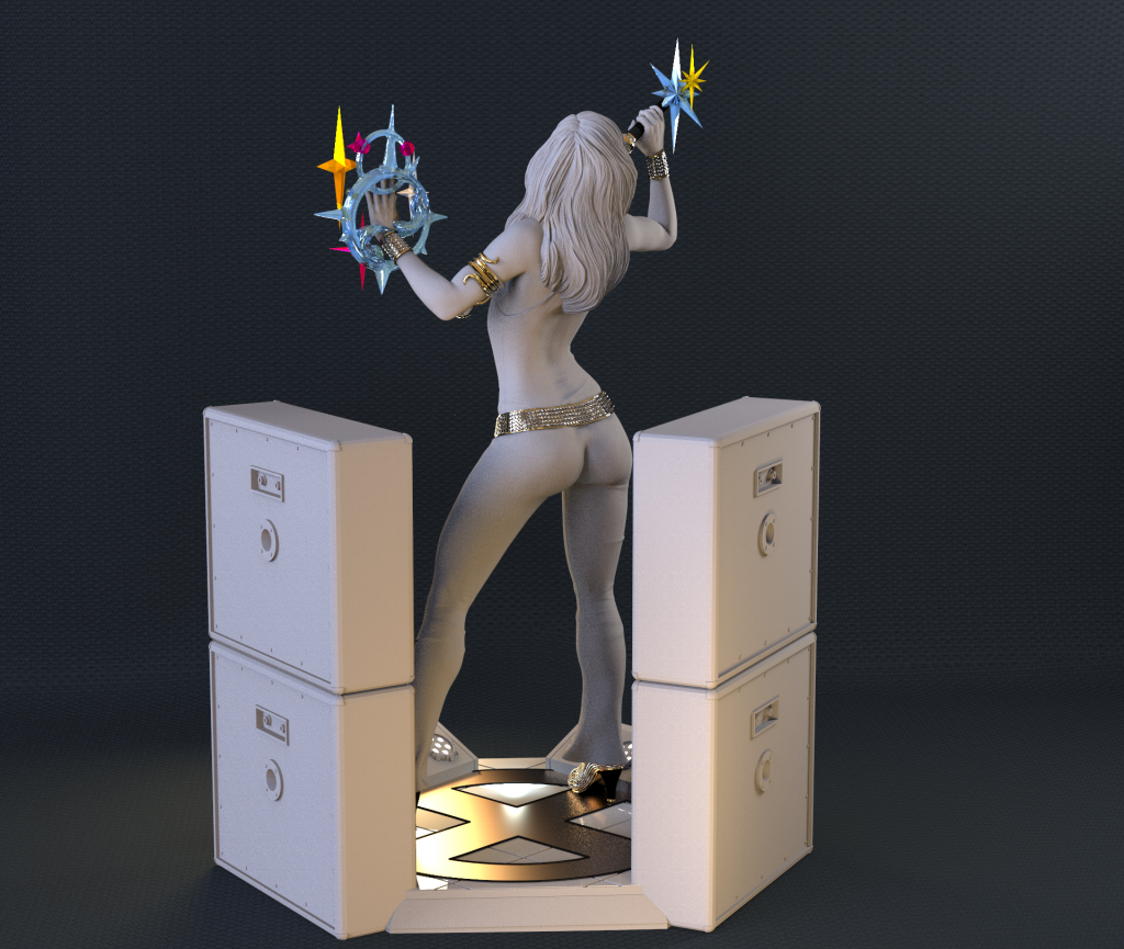 1494 Dazzler - X-Men - STL 3D Print Files