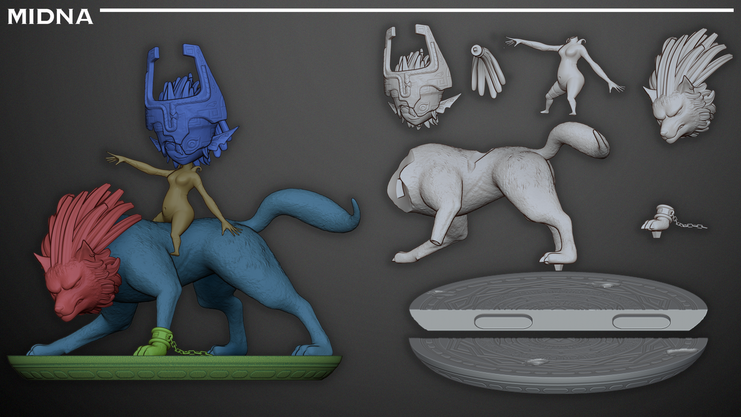 Midna - Legend of Zelda - STL 3D Print Files