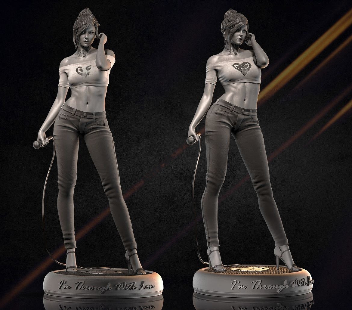 Mary Jane Watson NSFW  - STL 3D Print Files