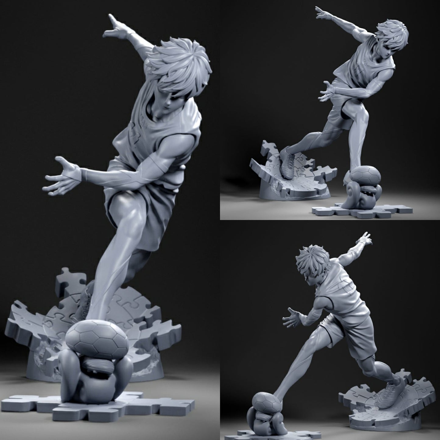 Yoichi Isagi - Blue Lock - STL 3D Print Files