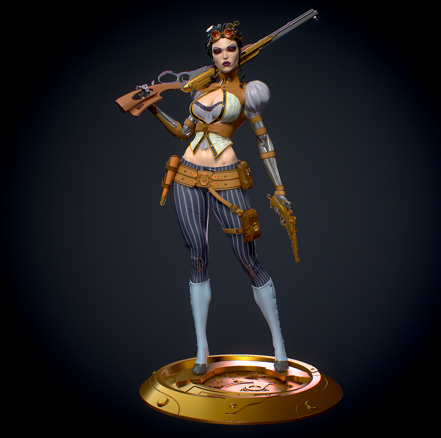 Lady Mechanika NSFW - STL 3D Print Files