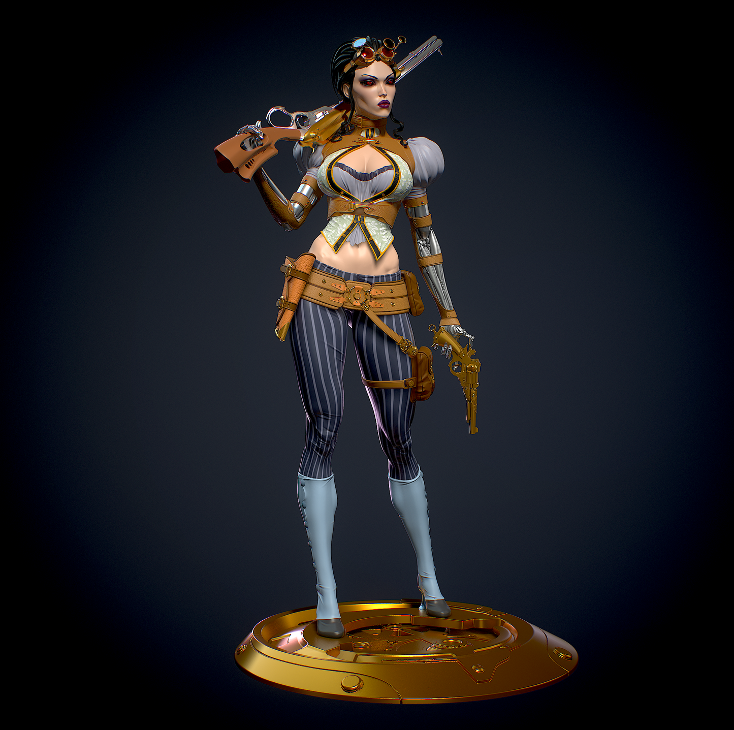 Lady Mechanika NSFW - STL 3D Print Files