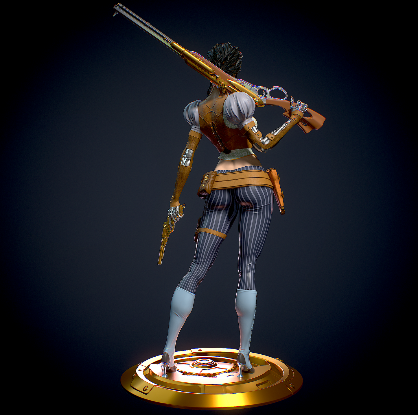 Lady Mechanika NSFW - STL 3D Print Files