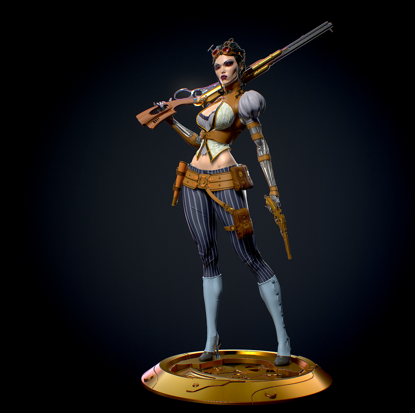 Lady Mechanika NSFW - STL 3D Print Files