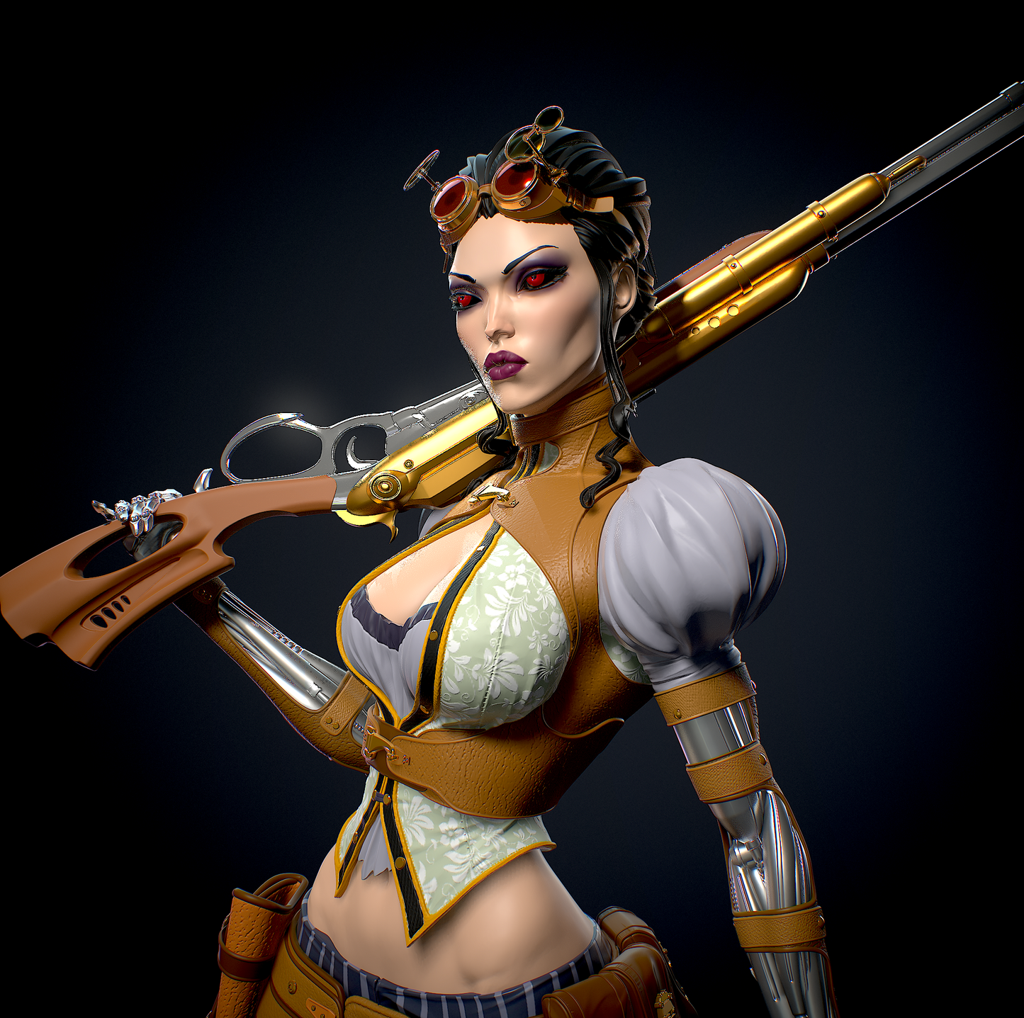 Lady Mechanika NSFW - STL 3D Print Files