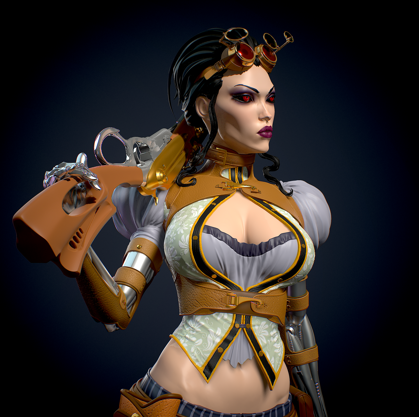 Lady Mechanika NSFW - STL 3D Print Files