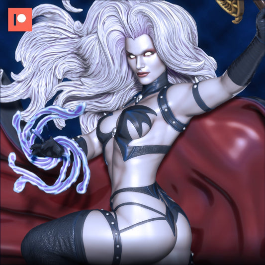 1255 Lady Death NSFW - STL 3D Print Files