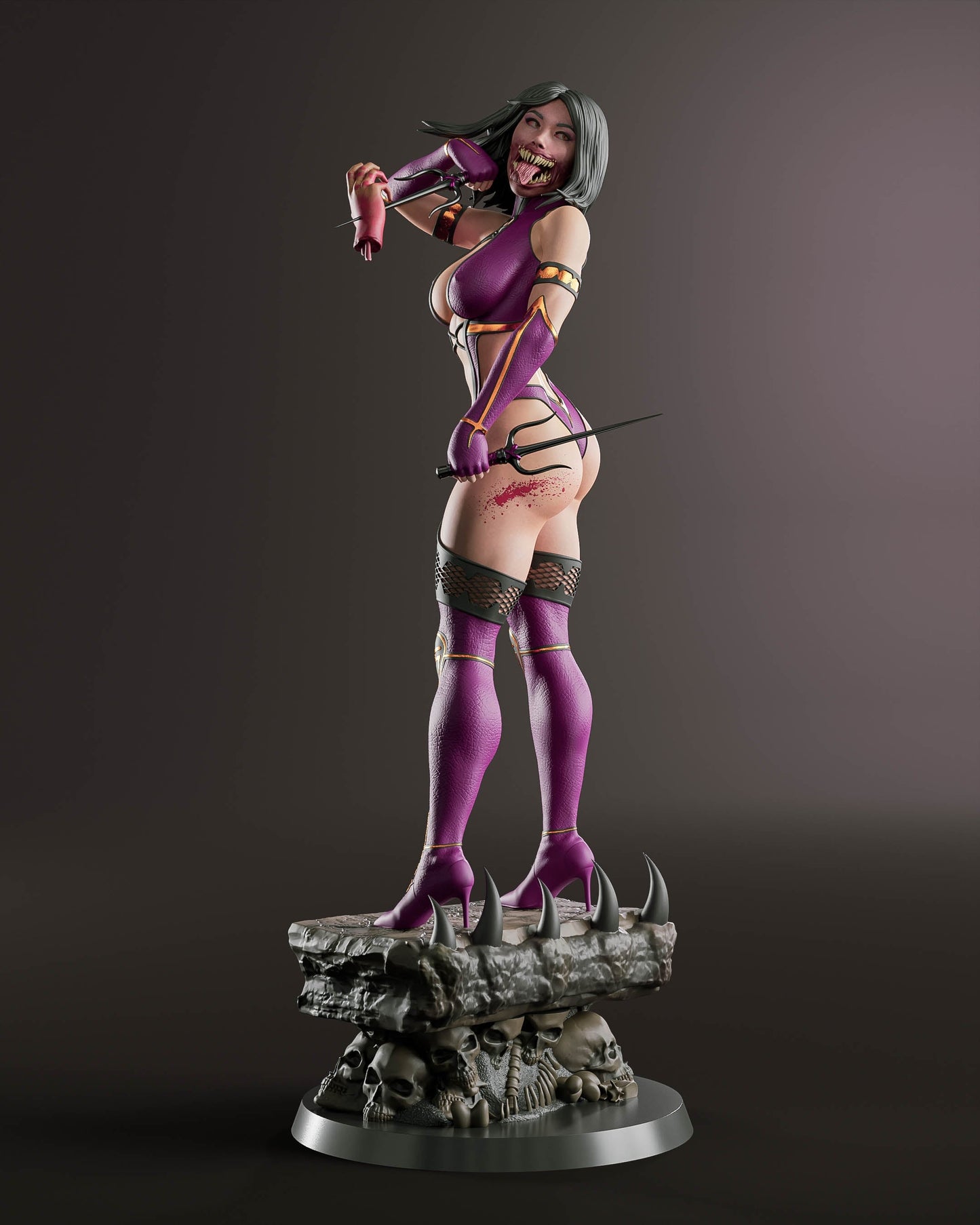 Mileena NSFW - Mortal Kombat  - STL 3D Print Files