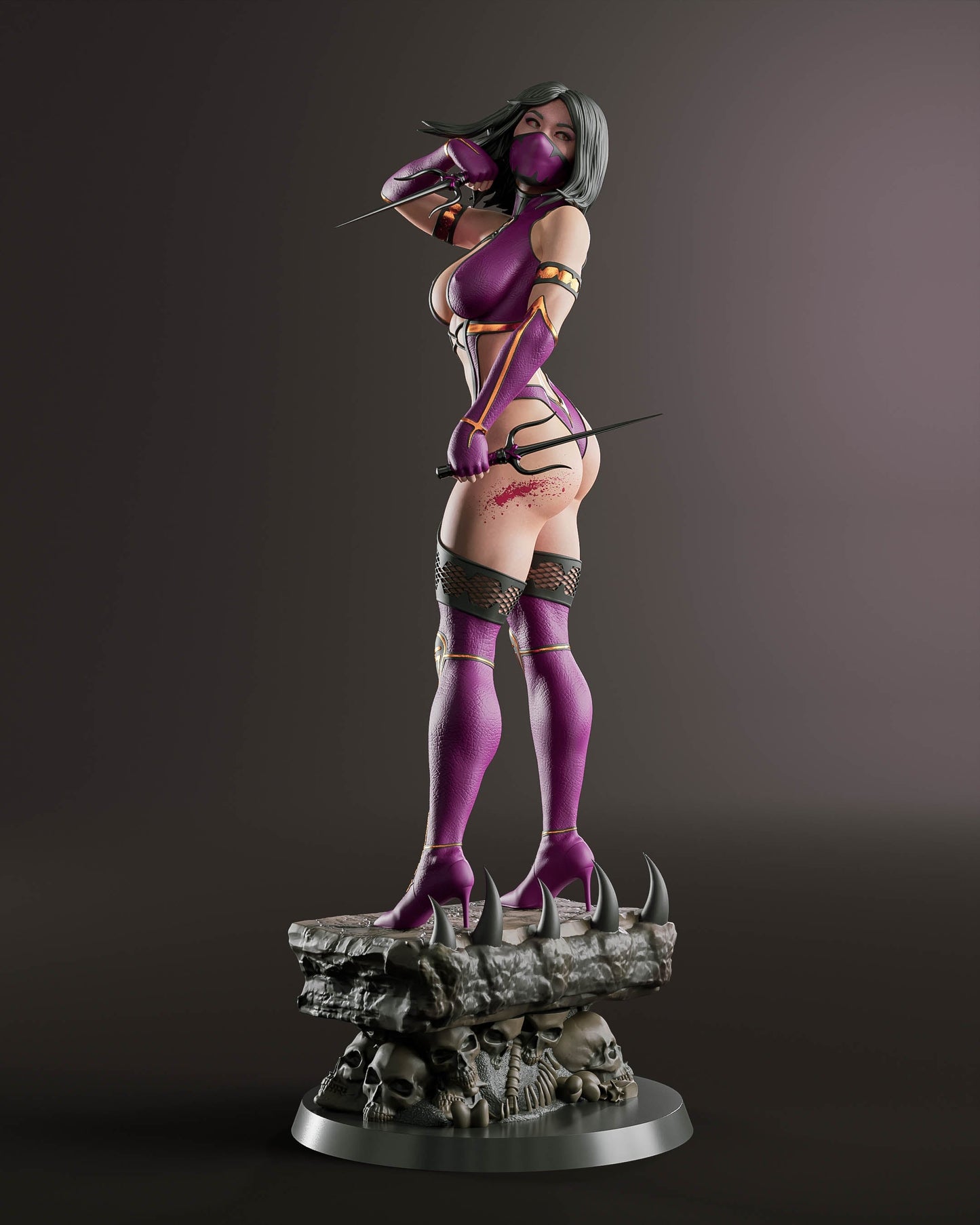 Mileena NSFW - Mortal Kombat  - STL 3D Print Files