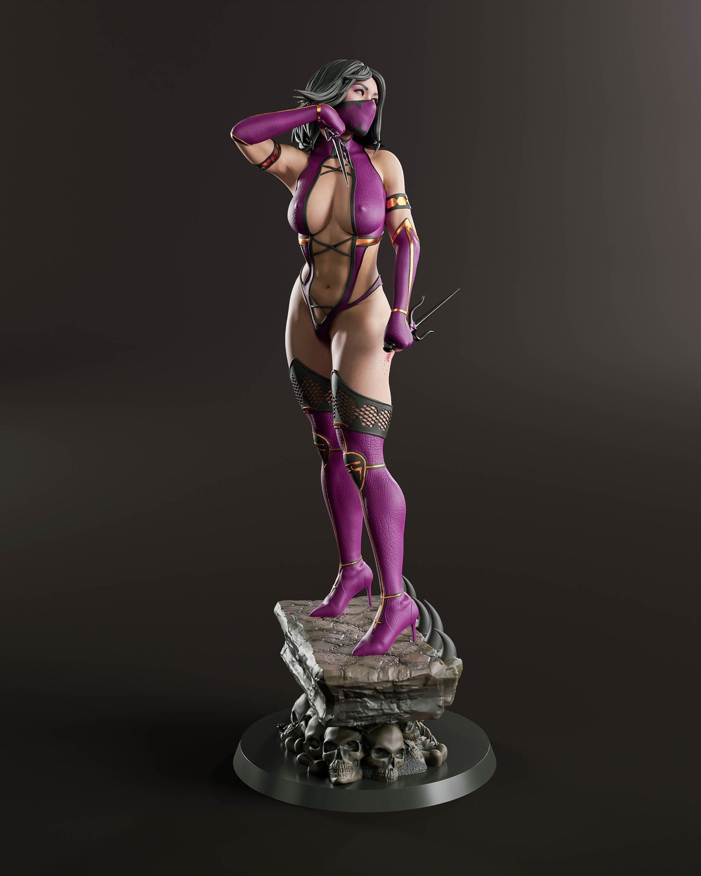 Mileena NSFW - Mortal Kombat  - STL 3D Print Files