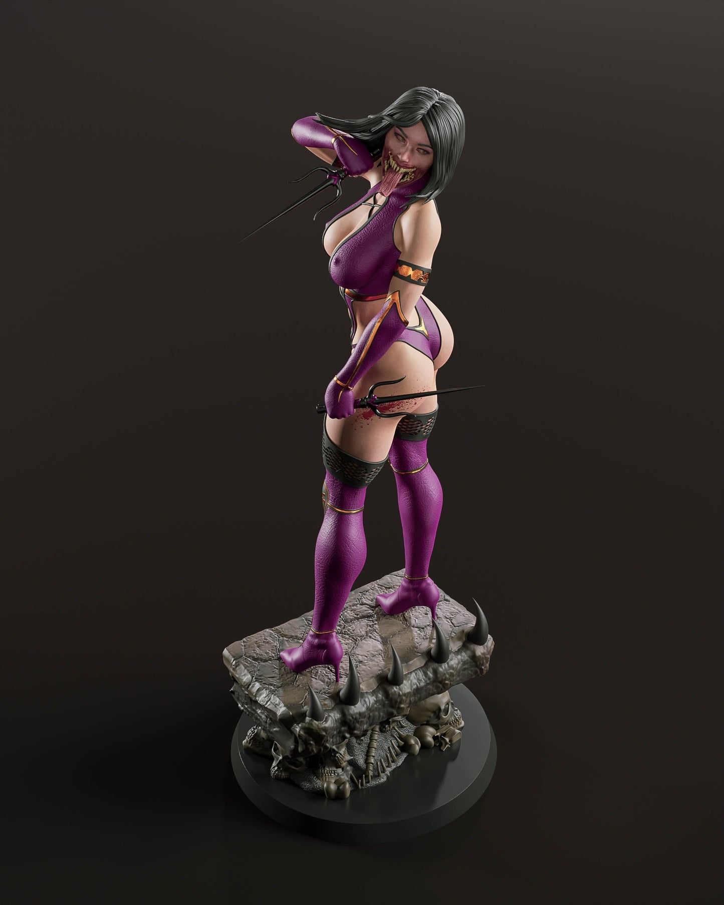 Mileena NSFW - Mortal Kombat  - STL 3D Print Files